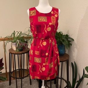 Prophecy by Sag Harbor red flowy dress